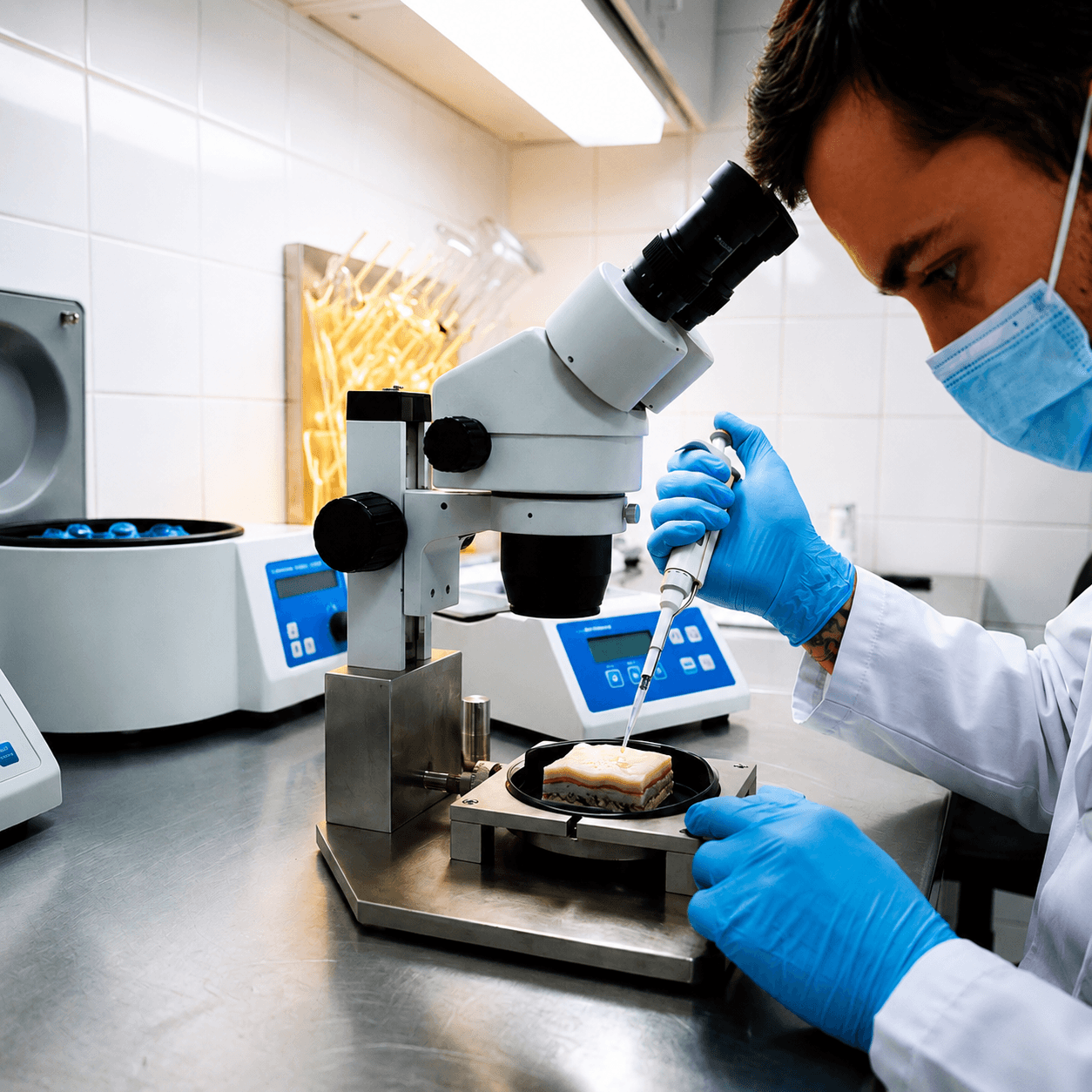 Clinical research and purity testing