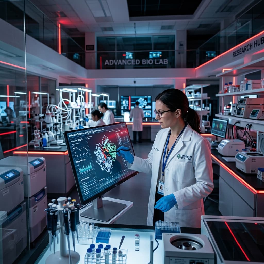Research Peptides background
